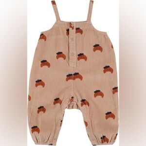 Tiny Cottons Corduroy Croissant Overalls